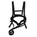 Children Ski Harness Snowboard Training Leash for Boys and Girls - Adjustable Black Ski Training Equipment for Winter Sports