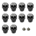 10 Pcs Skull Stud DIY Rivet Conchos for Leather La