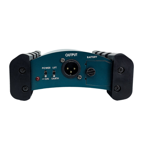 Active DI Box DIBOX - Impedance Converter, Transformer-Balanced 3-Pin XLR Output, 1/4in Input, 0/20/40dB Attenuation
