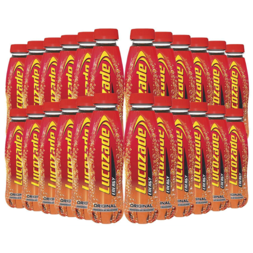 Lucozade Energy Original Energy Drink Powered By Glucose, 24x380ml