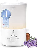 LEVOIT Humidifier for Bedroom, Easy Top Fill, 3L Tank for Large Rooms, Gentle Night Light, Rapid Ultrasonic Cool Mist, Essential Oil Diffuser, Ideal for Home, Nursery, Plants