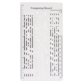 Song Writer'S Composing Template Stencil for Music Notes & Symbols Staff Drawing Ruler Composition Accessories B