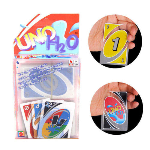 (Plastic) Standard UNO Cards 108 Friends Kids Children Fun Playing Board Game Kit Toy