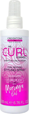 The Curl Company Curl Reviving Styling Spray (200ml) – Professionally Formulated with Nourishing Curplex with Moringa Oil. Experts in Curls & Waves