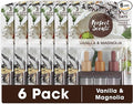 Perfect Scents 6 x 3 Scents Refill Air Freshener - Compatible with 3volution Vanilla and Magnolia 360ml, Brown