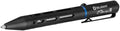 OLIGHT O'Pen Mini 2 Ballpoint Pen, Switch between Replaceable Black Ink and Alloy-Enhanced Pencil by Reverse S-Shaped Bolt-Action for Everyday Carry, Office Use, Outdoor Work(Black)