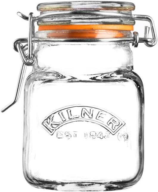 Kilner Square Clip Top Spice Jar - 70ml