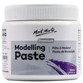 Mont Marte Modelling Paste 500ml – White – Ideal for 3D effects – Suitable for Acrylic Painting and Oil Painting – Texture Paste for Canvas