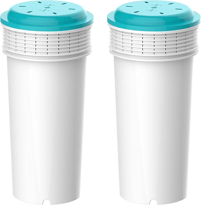 Aqua Crest AQK-C28 Water Filter Cartridges Compatible with Tommee Tippee® Prep Machine, Reduce PFAS, PFOA/PFOS (2 Packs)