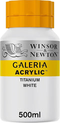 Winsor & Newton, Galeria Acrylic, Titanium White, 500ml