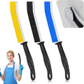 Crevice Cleaning Brush, 3 PCS Hard Bristle Cleaner Brush, Grout Brush, Household Cleaning Tools, Multifunctional Groove Gaps Cleaning Brush for Cleaning Kitchen, Bathroom, Window(Colorful)