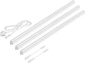 Parlat LED Under-Cabinet luminaires Rigel, Each 87.3cm, Each 1002lm, Warm-White, Set of 3, BS[Energy Class F]
