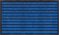 Hafaa Indoor & Outdoor Blue Door Mat 40x60 cm Non Slip Water Absorbent Rubber Mat Heavy Duty Floor Mats