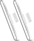 Under Cabinet Kitchen Lights, 6000K Dimmable Wireless Motion Sensor Wall Lights, USB-C 2500mAh Rechargeable Battery Operated LED Lights Indoor for Kitchen, Cupboard, Wardrobe, Stair and Mirror, 2 Pack