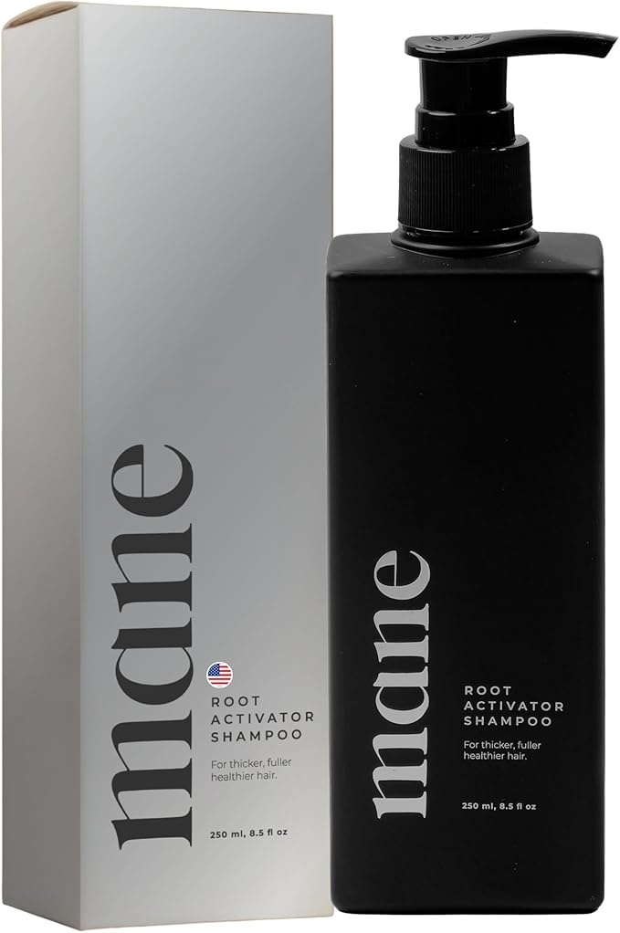 Superior Mane Hair Growth Shampoo (250ml) Shampoo for Hair Loss Activator Follicles and Roots for Thicker and Fuller Hair Shampoo