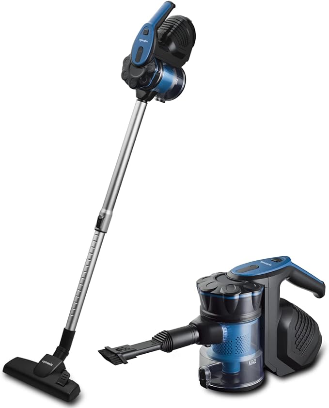 VYTRONIX HSV3 Upright Vacuum Cleaner | Lightweight 3-in-1 Compact Powerful Multifunction Corded Stick & Handheld Vacuum | 600 Watt, 5 Metre Power Cord | 2.5Kg[Energy Class A]