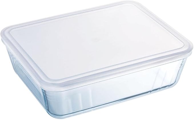Pyrex Cook And Freeze Rectangular Dish With Lid 0.8L