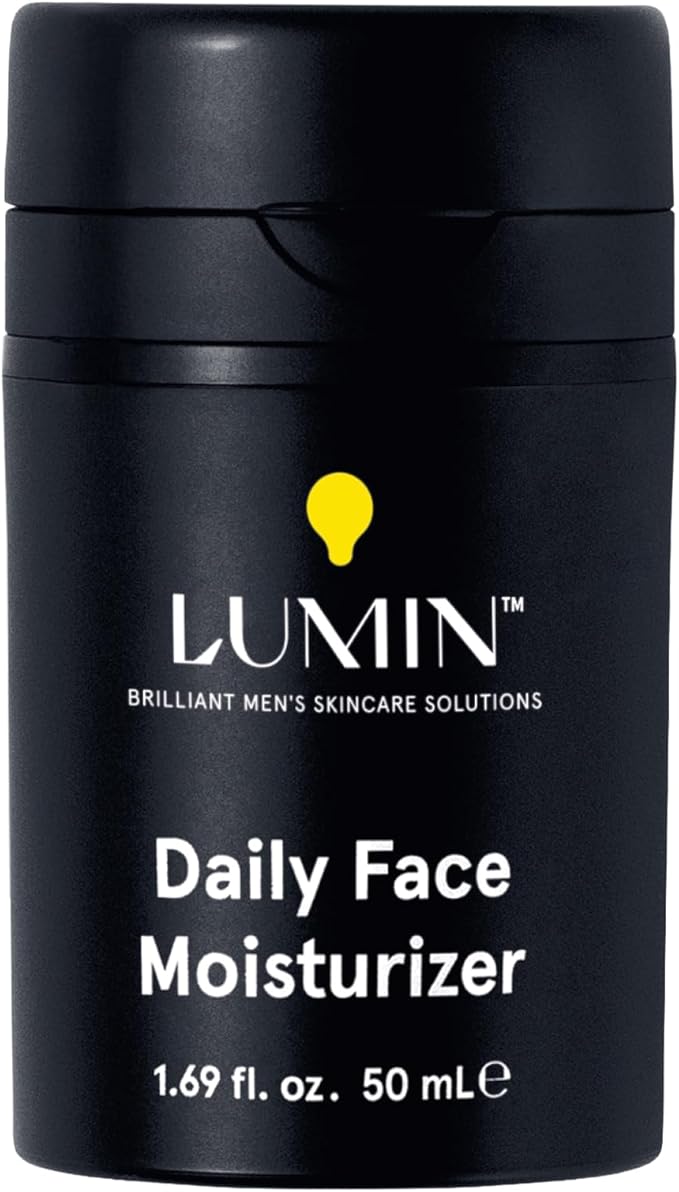 Lumin - Daily Face Moisturizer for Men - Mens Face Lotion, Men's Skin Care, Ideal for normal & combination skin, 50ml, 1-Pack