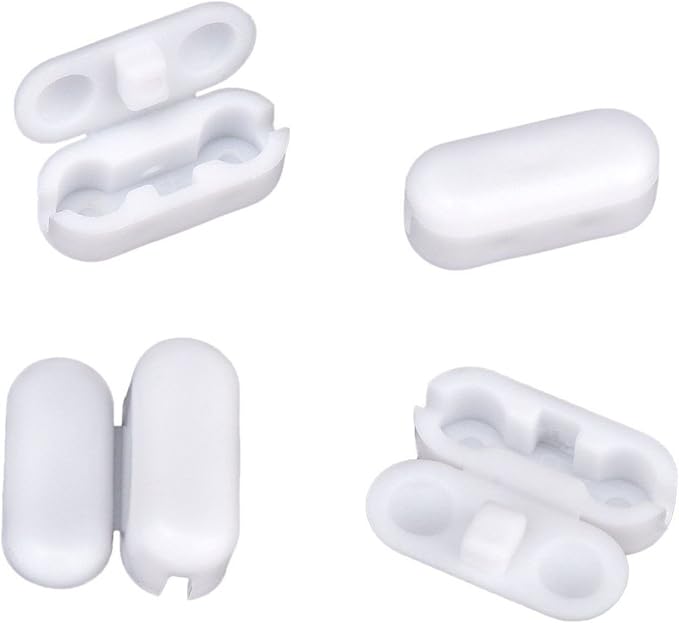 Pack Of 10 Replacement Vertical Roman Roller Blind Ball Chain Cord Connector Clips