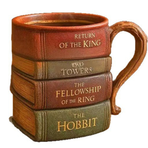 Book-Shaped Coffee Mugs Literary Series Collection Options Drinkware