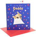 Boofle | Valentine's Day Card for Daddy | I Love You Presents | Him, Boys, Men | Cute Design | With Envelope | 15.9 x 18.4 cm