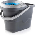 Minky Vortex Bucket with Wringer, Heavy Duty Mop Squeezer, Detachable Wringer, Sturdy Carry Handle, Pouring Spout, Floor Cleaning Bucket, Cleaning Products