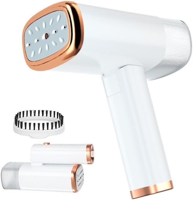 Clothes Steamer,Garment Steamer for Wrinkle Removal,20s Fast Heat,Detachable 110ml Water Tank Portable Handheld Steamer Clothing for Home,Office,Travel