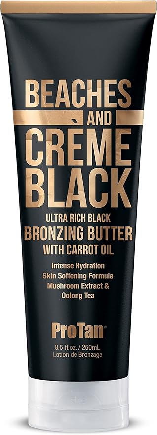 Pro Tan Beaches and Creme Ultra Rich Black Bronzing Butter with Carrot Oil (250ml)