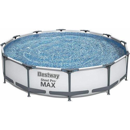 Bestway 12ft x 30" Steel Pro Frame Swimming Pool with Pump