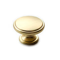 (38mm Knob) Brushed Brass 64mm Shaker Cup Handle & Knobs
