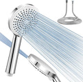 High Pressure Shower Head, 5 Spray Modes Showerhead with 1.5 M Hose, Power Handheld Shower Head Pressure Boosting