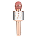 (Rose Gold) Microphone wireless microphone karaoke audio microphone integrated Bluetooth
