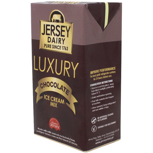 Jersey Dairy Luxury Chocolate Ice Cream Mix 1L