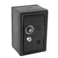 (Black) Safe Money Box Bank Metal With Combination Lock