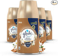 Glade Automatic Air Freshener Refills, Room Spray & Odour Eliminator, Sandalwood & Jasmine, Pack of 4 (4 x 269 ml)
