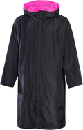 Heatwave Changing Robe Unisex Outdoor Long Sleeve Windproof & Waterproof Robes Hooded Coat For Beach Wild Swimming Surfing Oversized Quick Dry