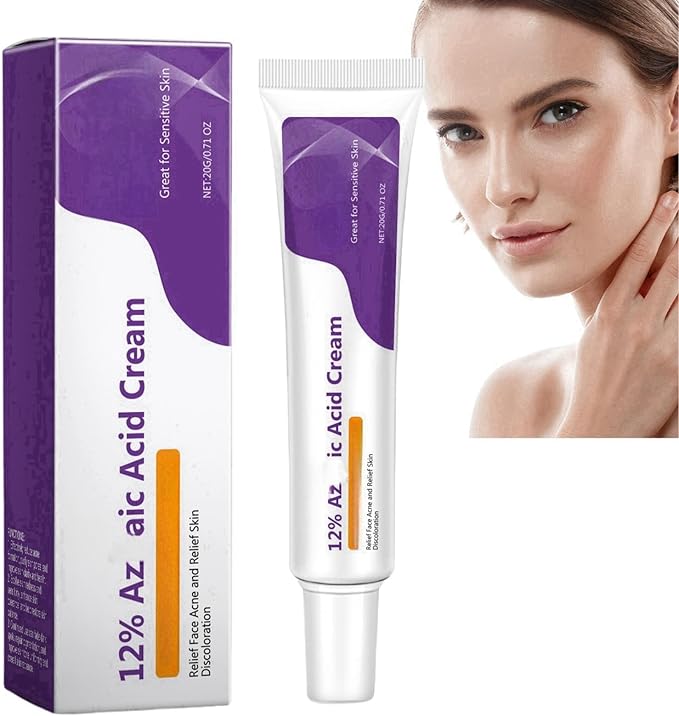 12% Acid Face Serum Cream for Brightening and Dark Spot Treatment, Anti-Acne Skincare for All Skin Types
