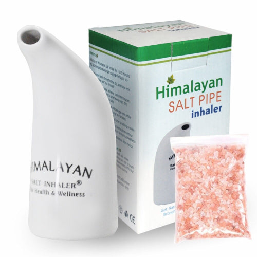 Salt Inhaler Himalayan Health Original Pipe Ceramic Filled 100% Pure.