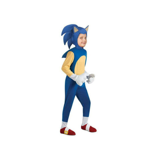 (4-6 Years) Hedgehog Sonic Costume Kids Boys Cosplay Party Jumpsuits Fancy Dress