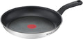 Tefal Comfort Max 30cm Stainless Steel Frying Pan, Durable Non-Stick Pan with Thermo-Spot Heat Indicator, Induction Compatible Base, Comfortable Grip Handle, G7260744