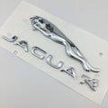 (Silver) Suitable For Jaguar Rear Trunk Labeling Logo19*4cm