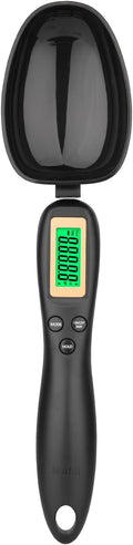 Mafiti Digital Measuring Spoon, Weighing Spoon Scale 500g / 0.1g High Precision with LCD Screen Display for Kitchen Gadgets Daily Meals and Pet/Dog/Cat Food Measuring Scoop