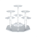 Acrylic Display Stand for Figures, Collectibles, Dolls,Action Figures Collection Organizer Holder, Collectibles Stand,B
