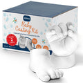 NIIMO? 3D Baby Casting Kit - Skin-Safe & Non-Toxic Baby Hand and Foot Casting Kit with Paints, Personalised Keepsake, Gifts for New Mums & Dads