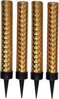 10cm Fountain Candles 4pk Gold & Silver, Ideal for: Birthdays, Weddings, Anniversaries, Restaurants and Special Celebrations (Gold)[Energy Class A]