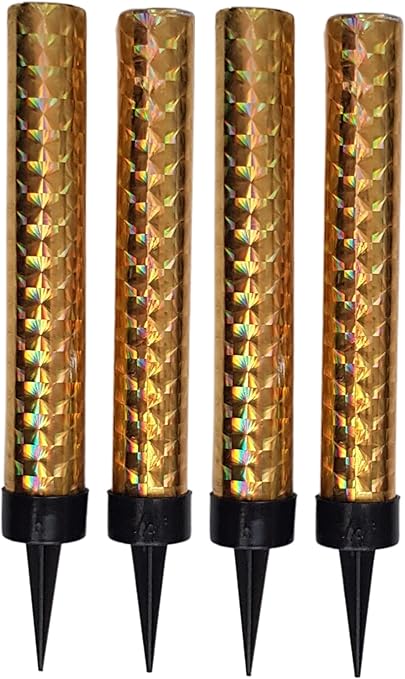 10cm Fountain Candles 4pk Gold & Silver, Ideal for: Birthdays, Weddings, Anniversaries, Restaurants and Special Celebrations (Gold)[Energy Class A]