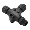 for NMEA 2000 T Connector 3 Port 5Pin M12 Thread IP67 Waterproof for Garmin Networks