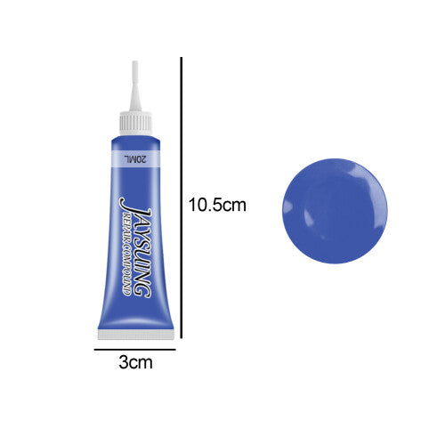(Blue) Leather color replenishing paste Leather coat and shoe dye Car leather seat leather renovating and replenishing color