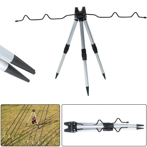 Portable Folding Fishing Rod Stand Rest Tackle for Outdoor Sea Beach