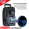 Portable Karaoke Speaker BluetoothUltra Loud Stereo Super Bass Wireless Machine